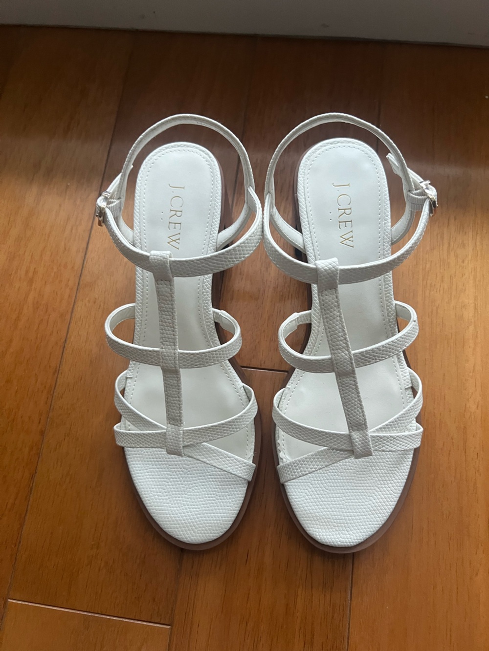 NWOB J. Crew Strappy Sandals Size 7